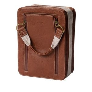 Burnt Sienna Make Up Bag